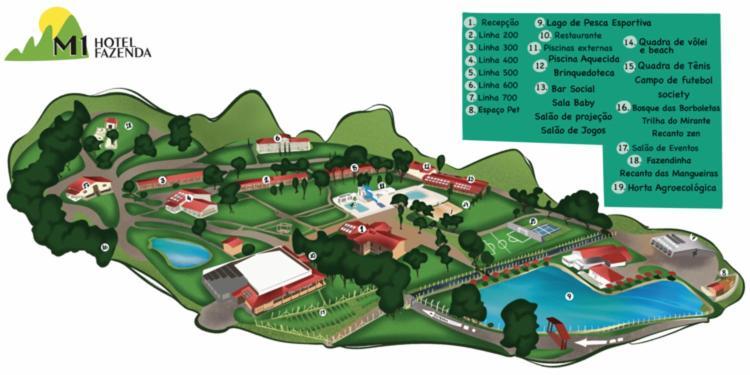 Águas de Lindóia Hotel Fazenda M1 מראה חיצוני תמונה